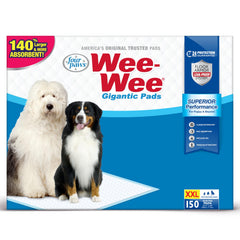 Four Paws Wee-Wee gigante, pad de entrenamiento grande para perros grandes, protección de piso.