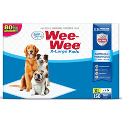 Tapete Four Paws Wee-Wee con capa superior resistente al desgarro para uso diario