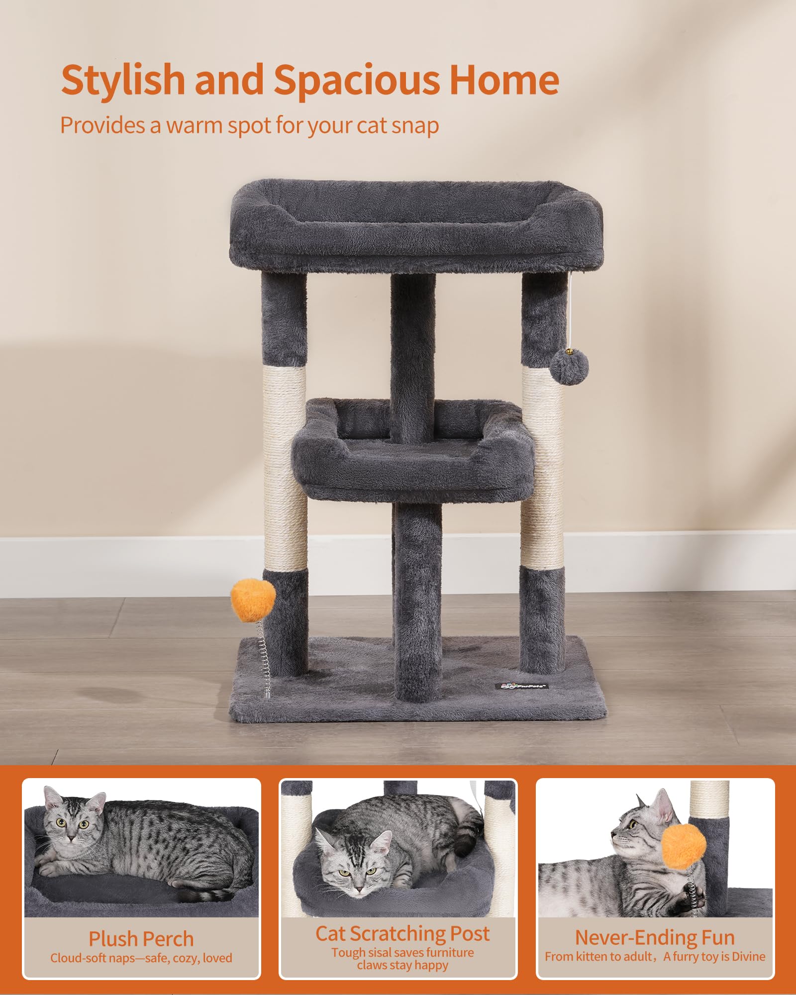 FourFurPets detalle de sisal suave que protege muebles y uñas
