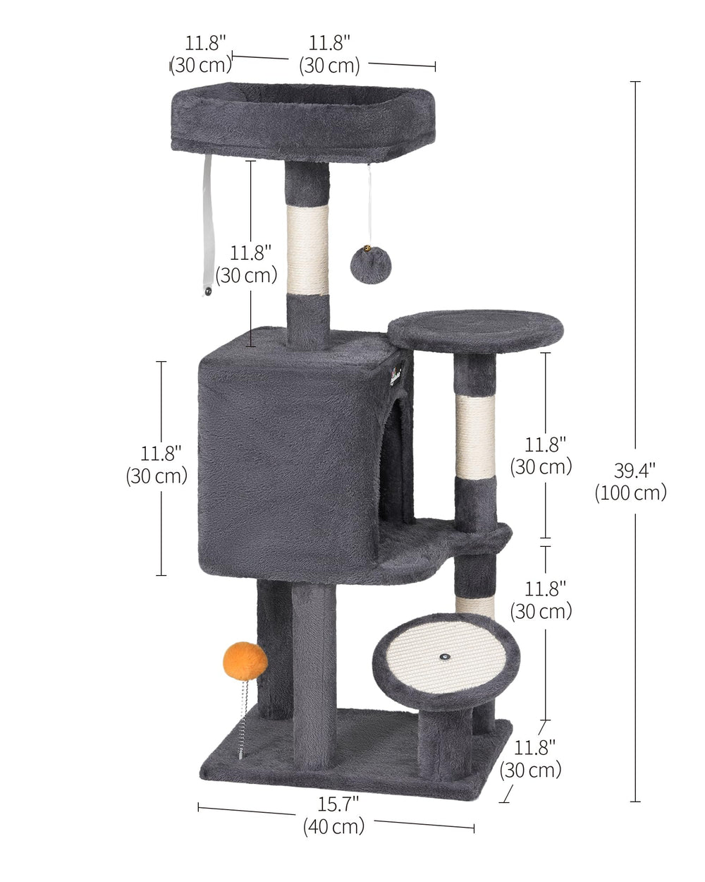 FourFurPets juguetes colgantes removibles para entretenimiento continuo.