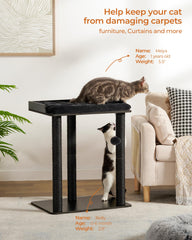 FourFurPets postes-sisal-naturales-23-6-pulgadas proporcionan rascar sin dañar muebles