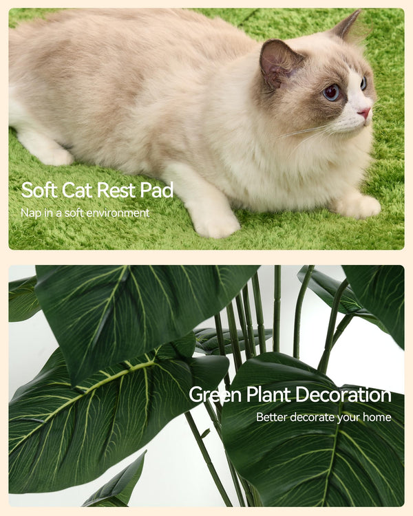 FourFurPets poste de sisal para rascar y afilar uñas