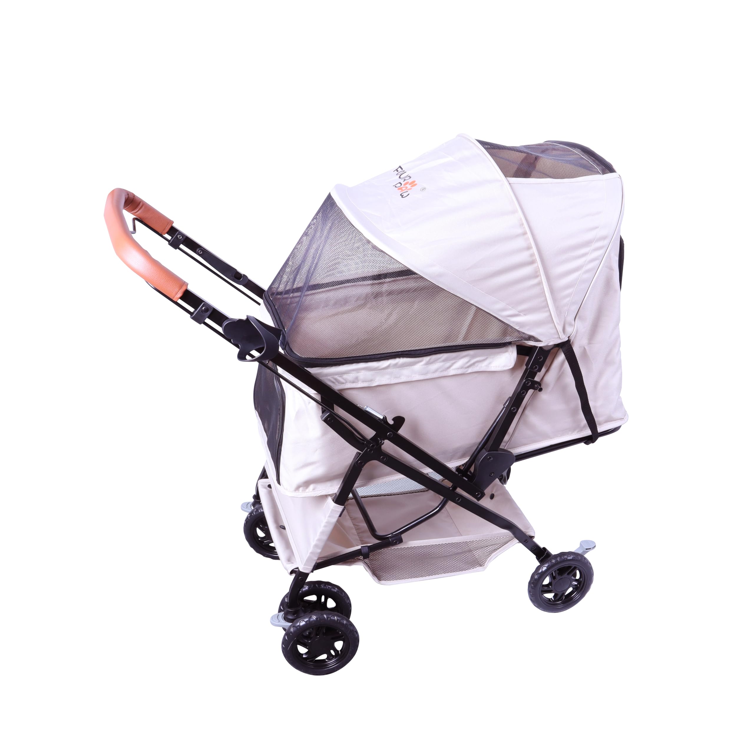 FOURPAW bolsillos traseros dobles, almacenamiento extra para golosinas y juguetes.