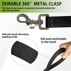Clip metálico 360° sin enredos para FOVRLZSE, paseos fluidos.