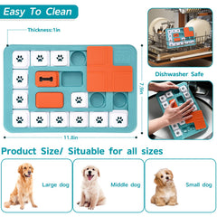 FOXMM juguete puzzle interactivo para perros, ideal para entrenamiento y entretenimiento diario