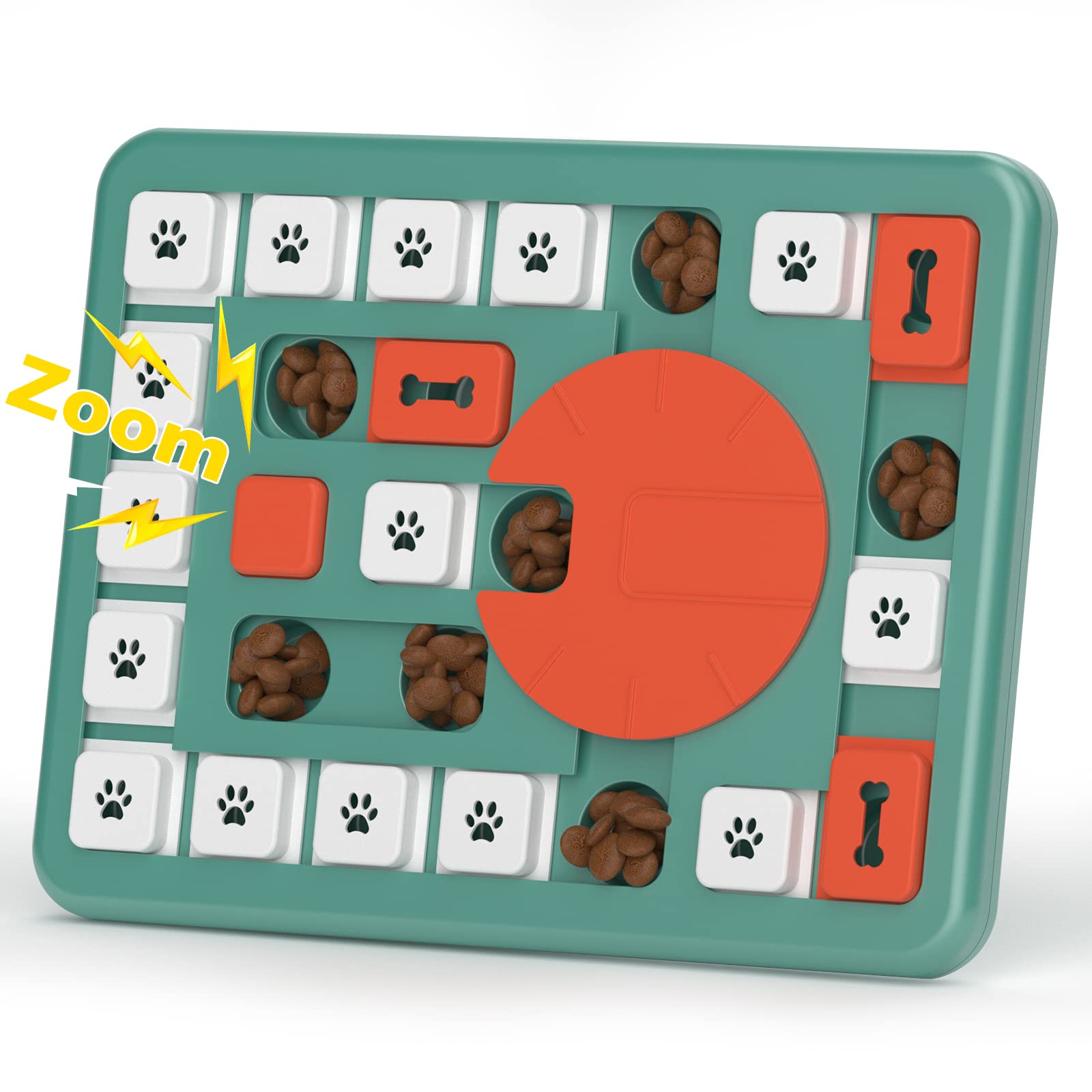 FOXMM puzzle educativo para perros grandes, estimula la inteligencia durante el juego