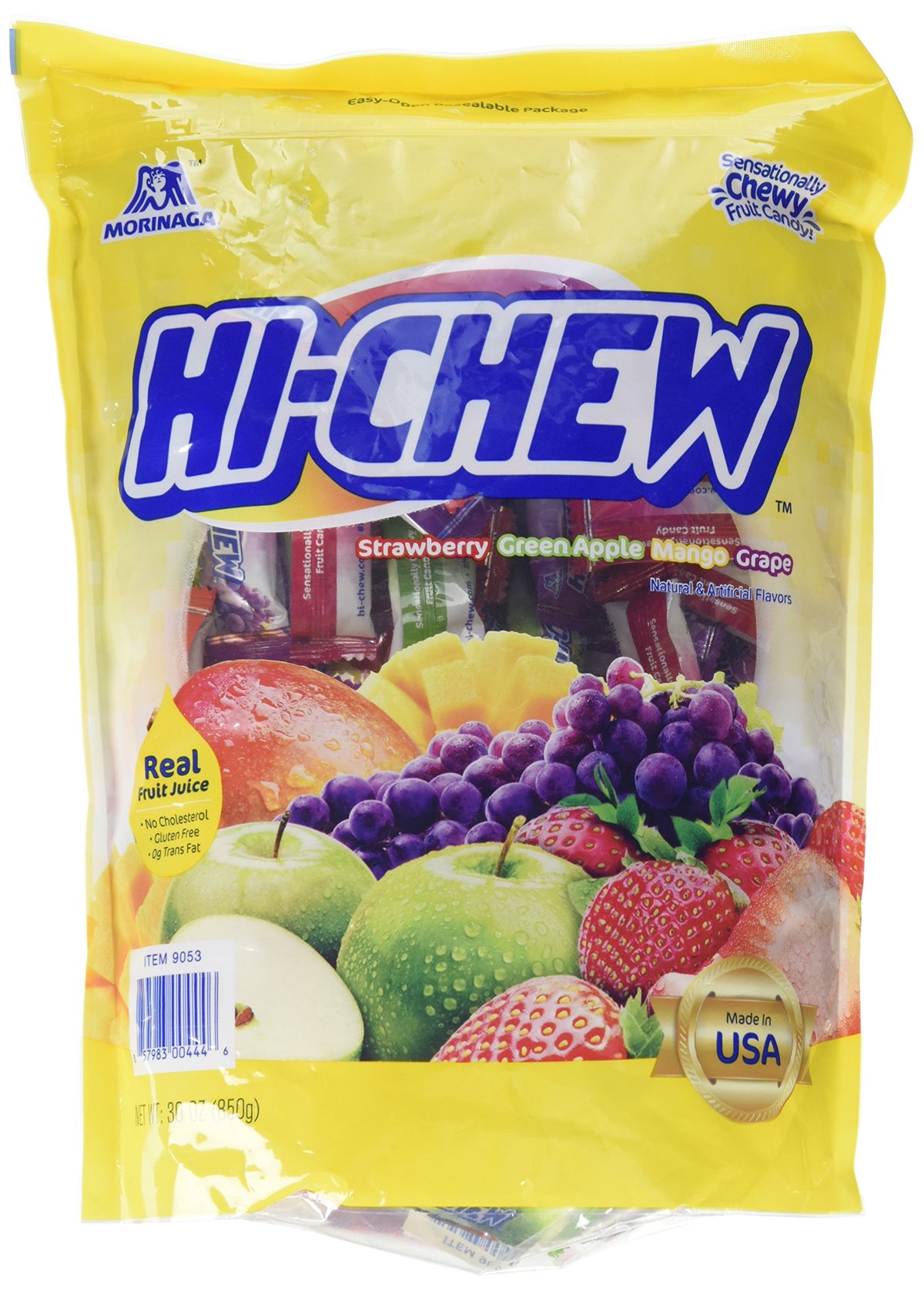 FQQF Hi-Chew mango: sabor frutal suave para merienda