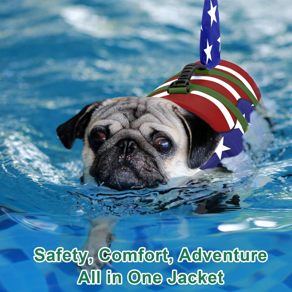 Fragralley chaleco para perro con ajuste de gancho y bucle facilita el ajuste cómodo durante la natación.