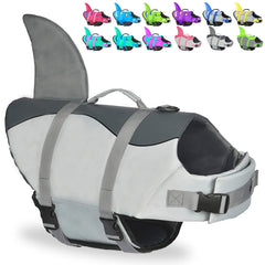 Fragralley Shark chaleco de alta flotación para perros, seguro al nadar