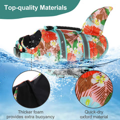 Fragralley Chaleco para Perro, ideal para nadar en piscina con libertad de movimiento.