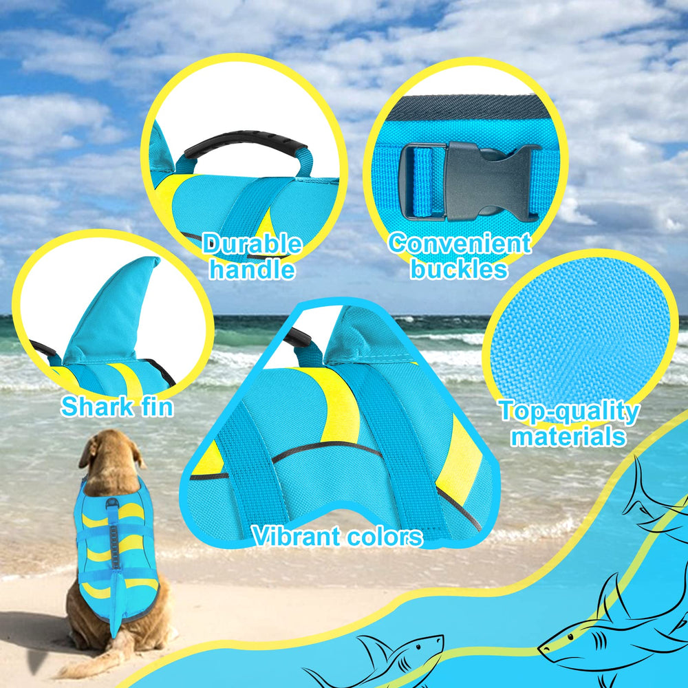 Fragralley chaleco salvavidas para perro, ideal para la playa