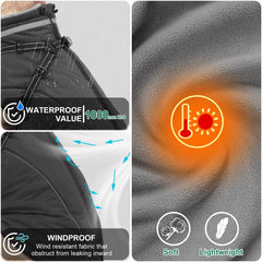 Fragralley chaqueta perro con collar de pelo cálido para mayor confort