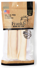 Frankly Piel de Res Retriever Roll, beneficios dentales potenciales para la higiene bucal.