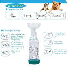 Free-space máscara para gato tamaño pequeño ofrece ajuste seguro y cómodo