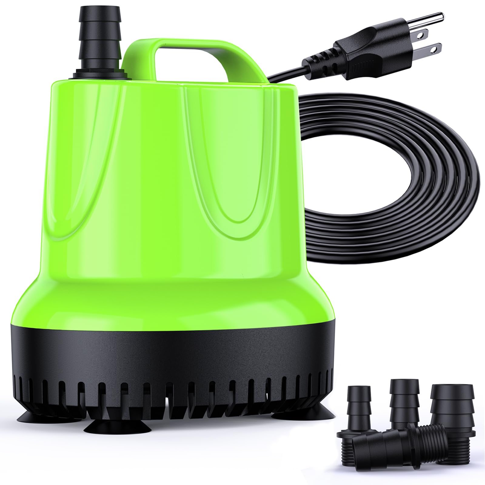 La bomba FREESEA sumergible ofrece caudal de 845 GPH para estanques pequeños.