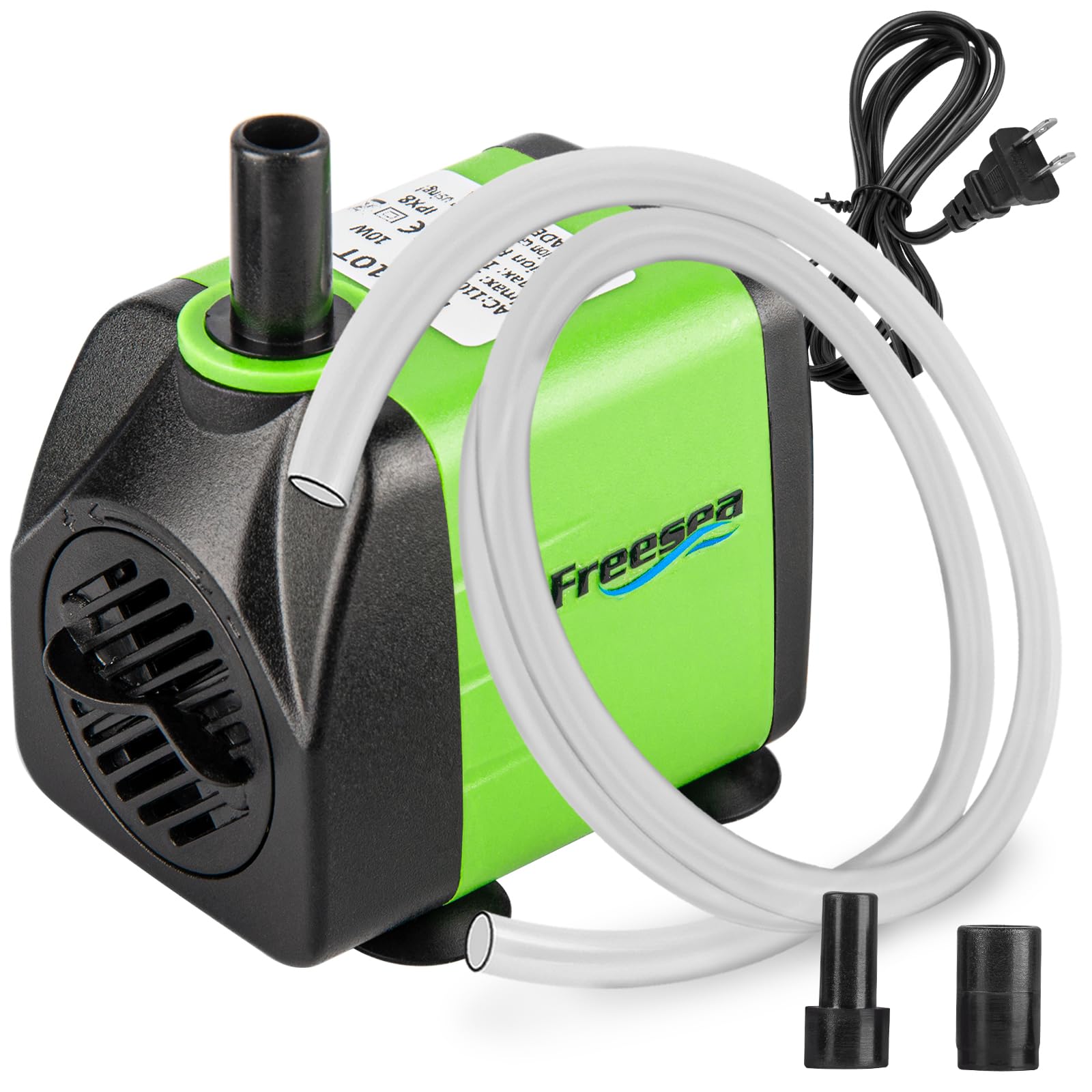 Freesea bomba submersible para acuario, flujo de 160 GPH para circulación eficiente.