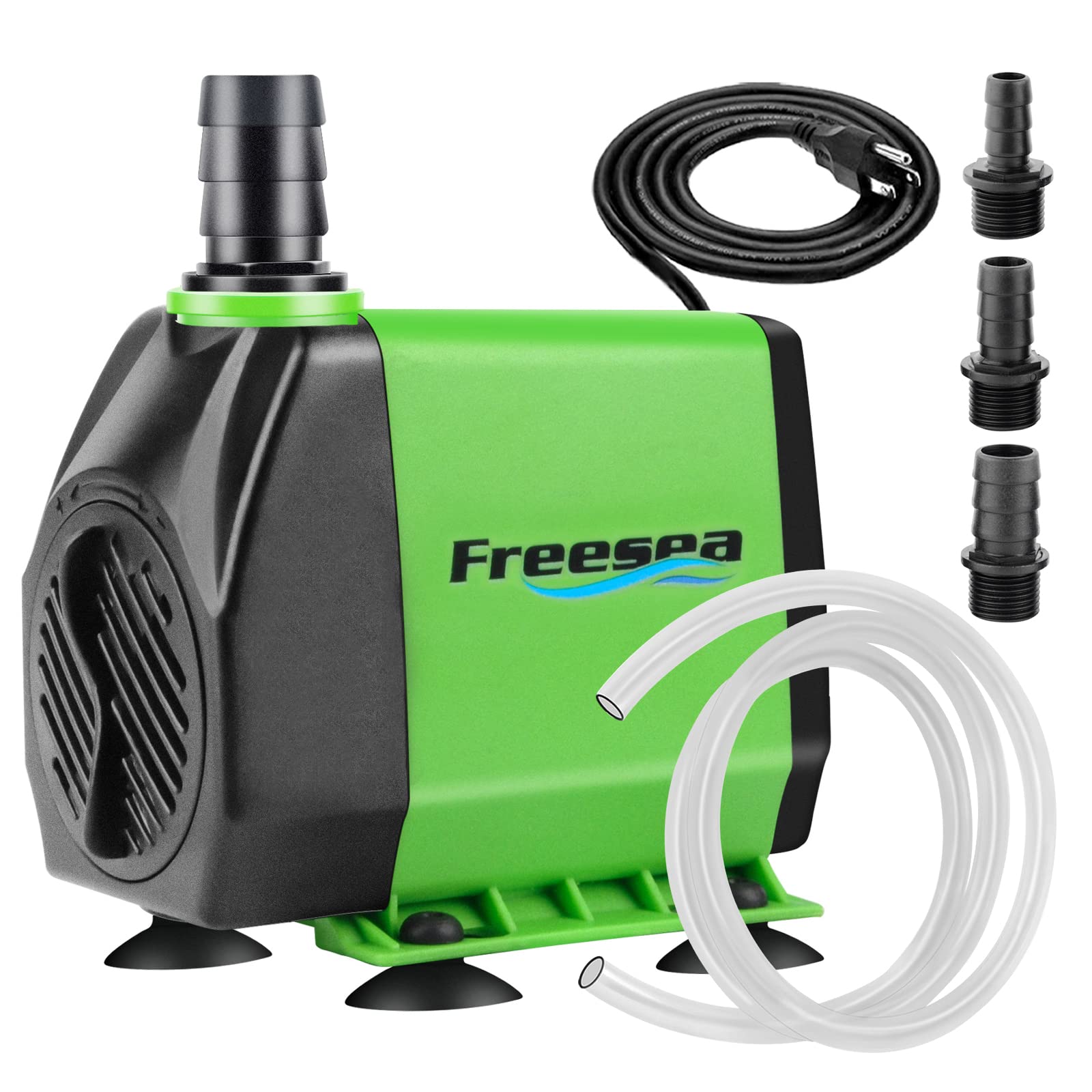 Bomba submersible FREESEA para fuente con 800 GPH lista para estanques pequeños.
