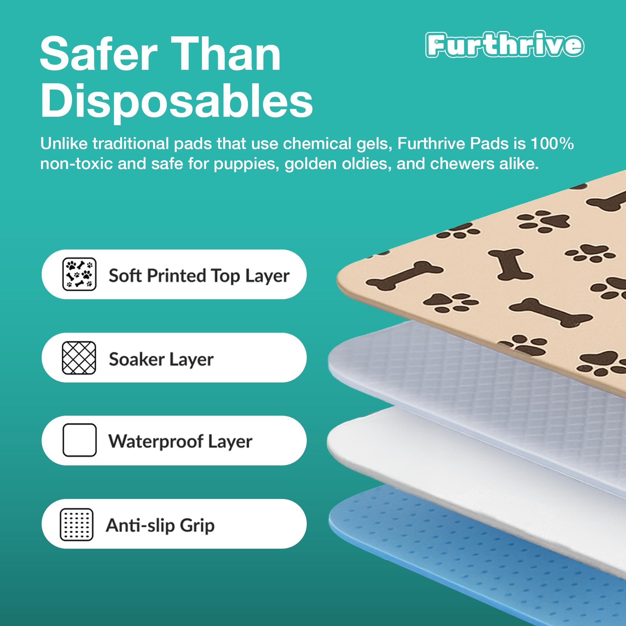 Furthrive: base impermeable de TPU que evita filtraciones y mantiene estable