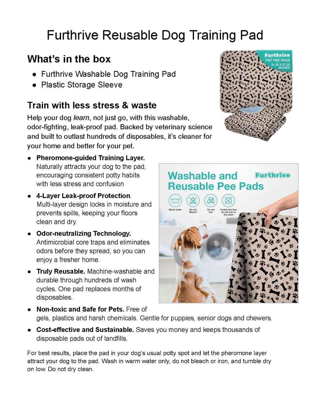 Furthrive: ideal para jaula o corral de perros durante entrenamiento