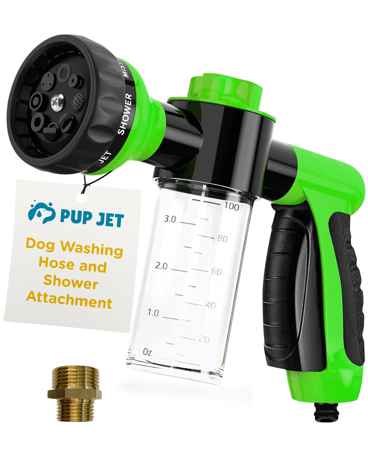 FREEZE2TRIM Pup Jet: accesorio de ducha para perros para un baño más fácil