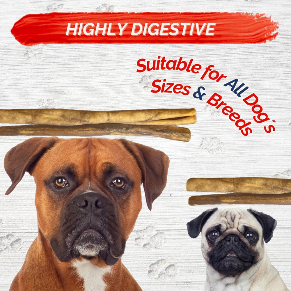 Uso diario de palitos de colágeno Fresh Farms para perros activos.