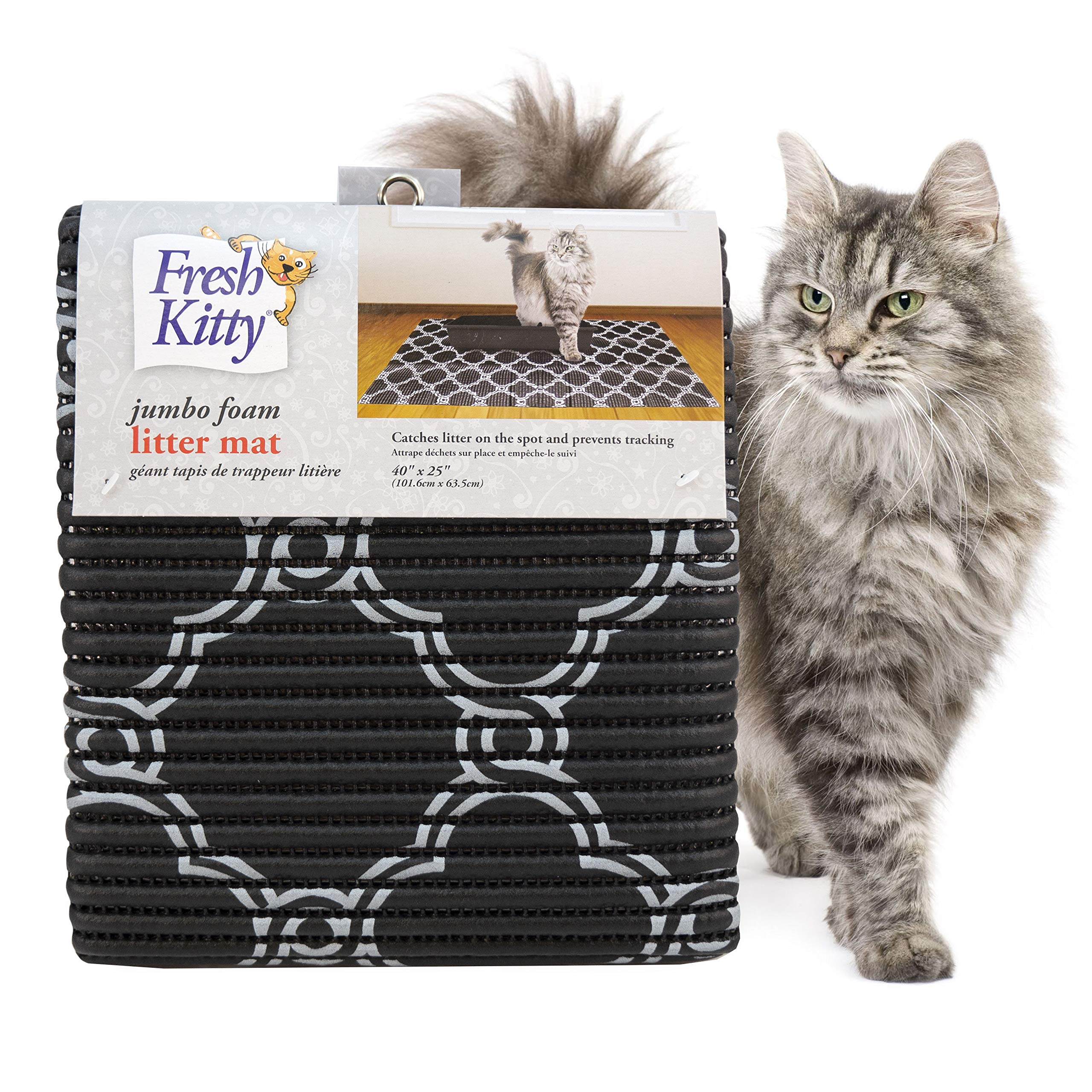 Fresh Kitty alfombrilla espuma para arena de gatos XL atrapa residuos