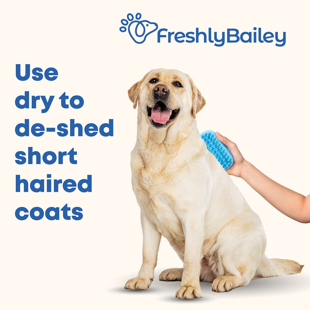Freshly Bailey deslanado seco para perro corto, elimina pelo suelto con facilidad.