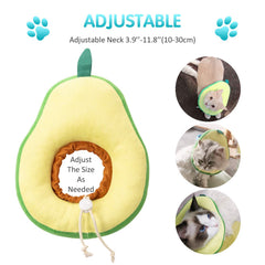 Frienda cono gato forma aguacate, diseño atractivo para el cuidado diario.