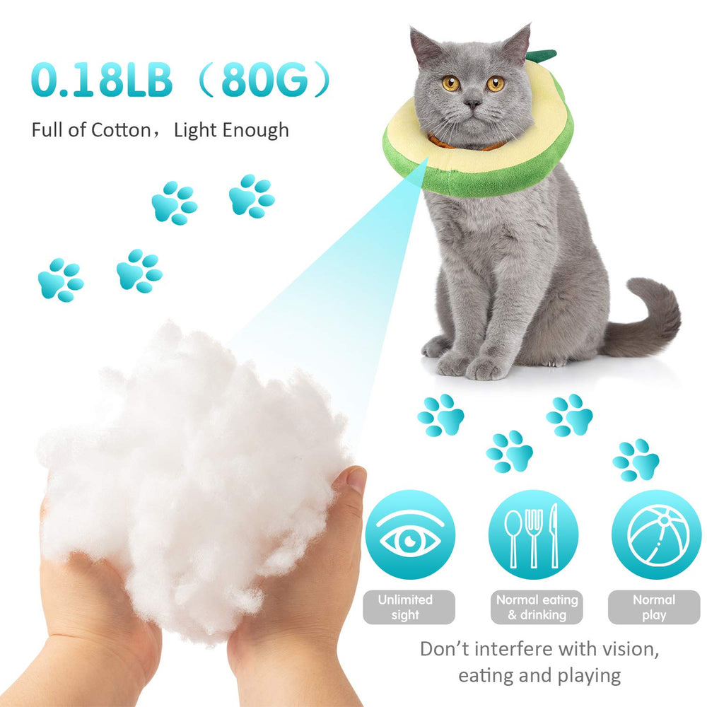 Frienda cono gato para baño y corte de uñas, facilita el cuidado rutinario.