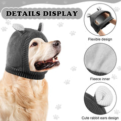 Frienda gorro auricular, abrigo cálido para perro durante el invierno.