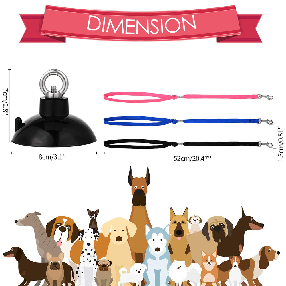Frienda lazo nylon ajustable con gancho, ideal para sesiones de aseo calmadas.