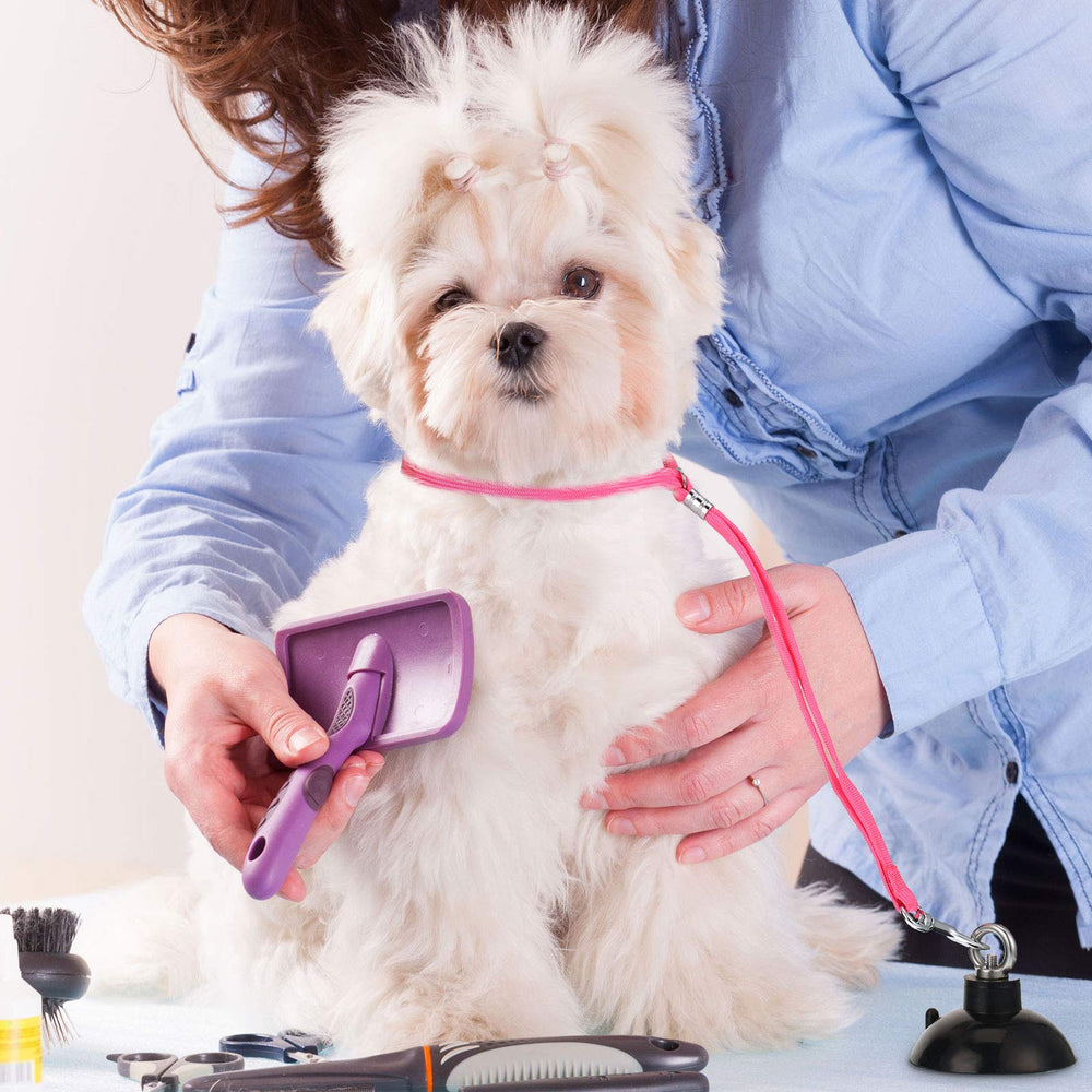 Frienda sistema versátil para baño de mascotas, útil en baño, peluquería y revisiones.