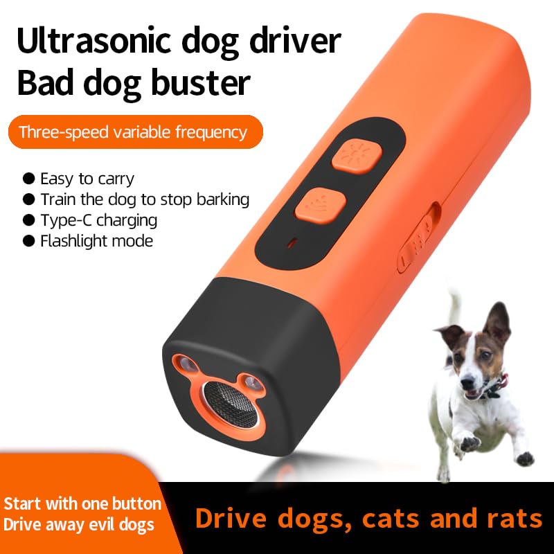 Friengood Deterrente ultrasónico 25–40 kHz: llama la atención del perro sin daño.
