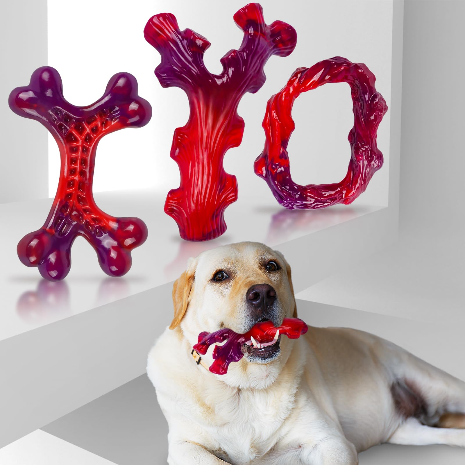 Frienhund relleno interactivo para helado o mantequilla de maní, premio delicioso.
