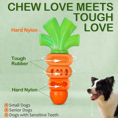 Frienhund superficie texturada para limpieza dental suave y masaje de encías.