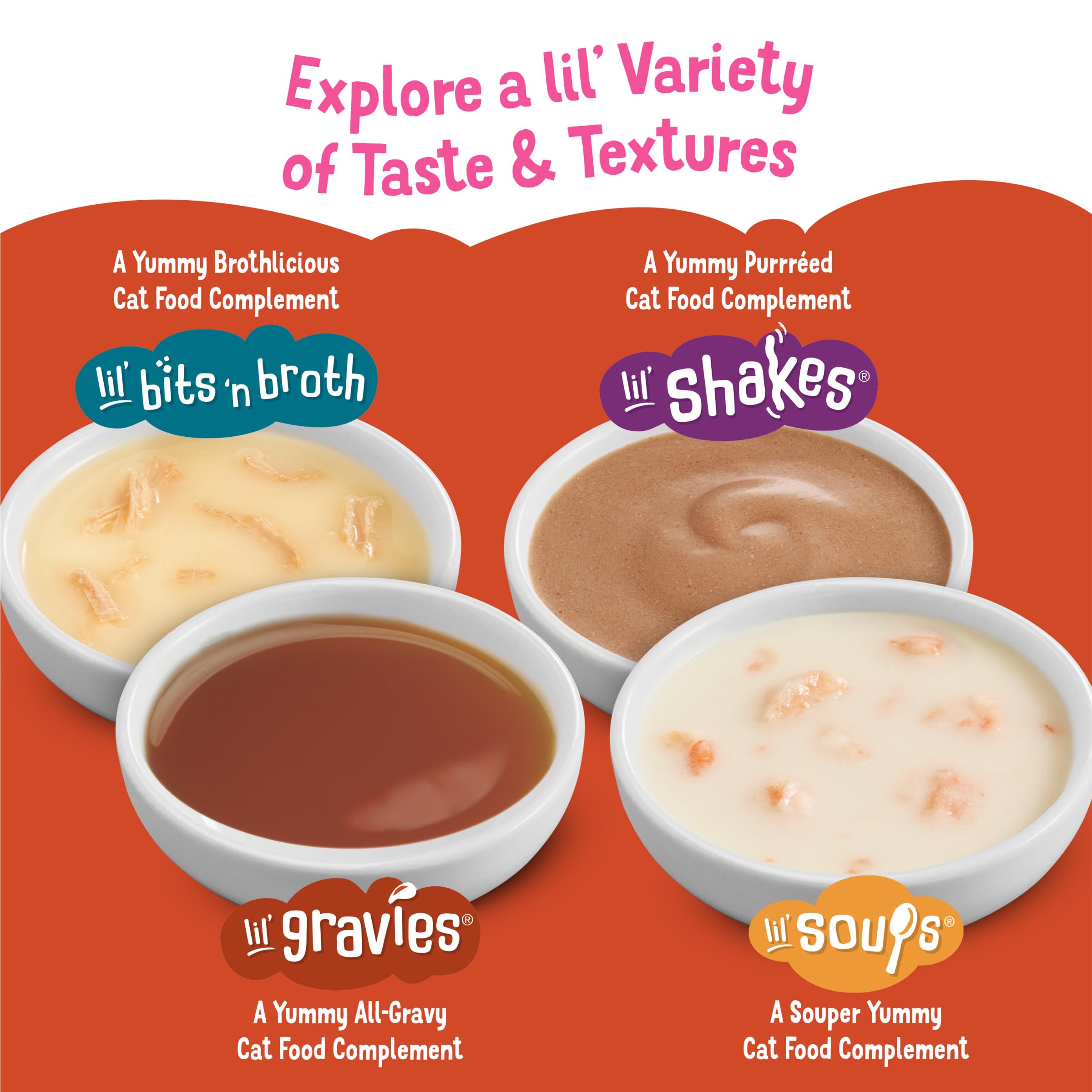 Friskies Lil' Gravies salmón, sin colorantes ni conservantes artificiales
