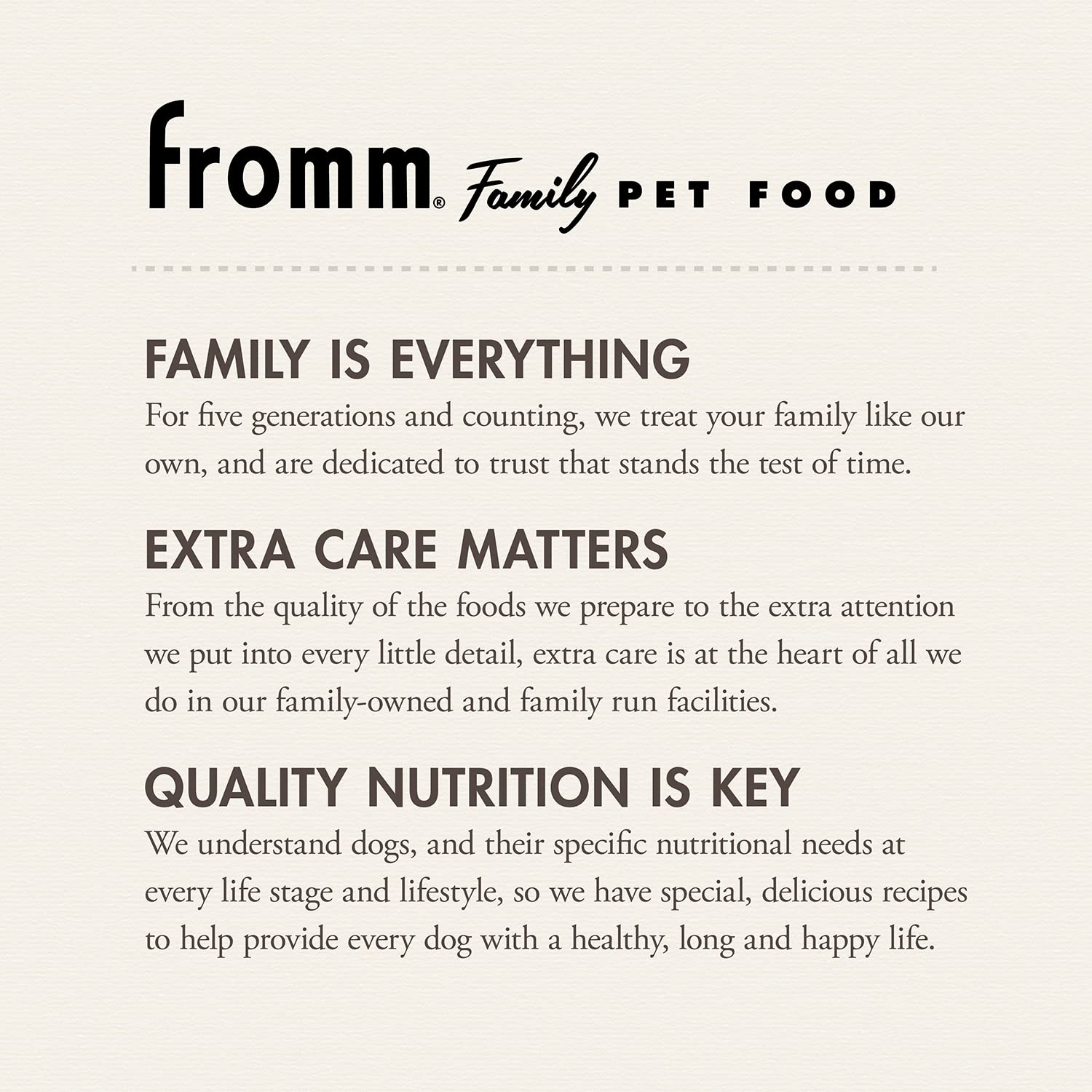 Fromm Adult Gold croquetas con textura crujiente para perros adultos.
