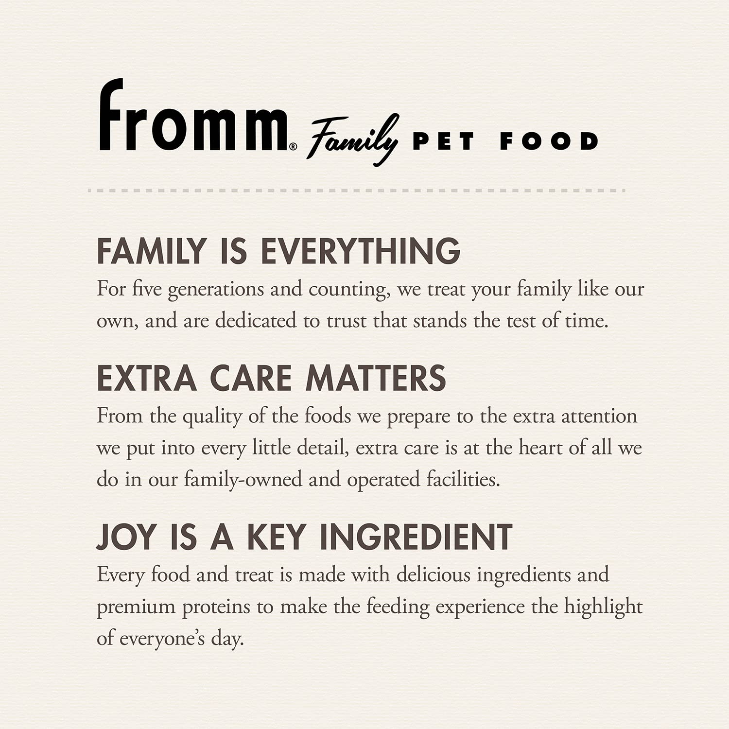 Fromm Crunchy Os apto para todas las razas, desde cachorros hasta mayores