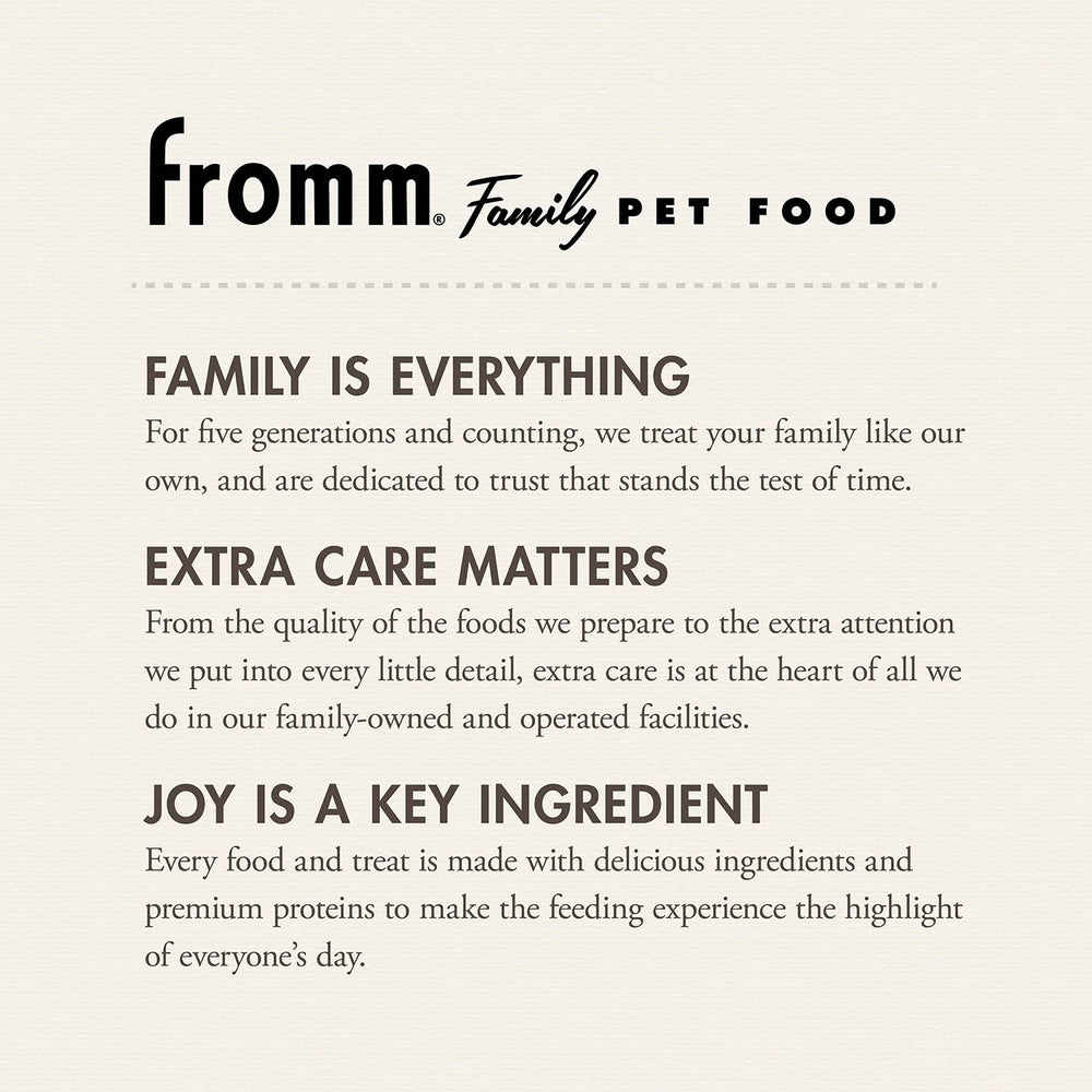 Fromm Kablammas de plátano, aroma a plátano que encanta a los perros.