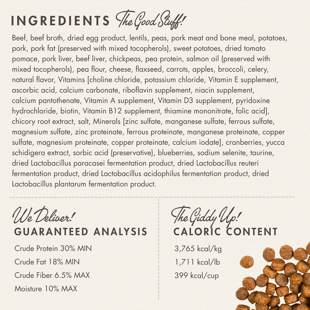 Fromm Cuatro Estrellas Nutricionales, apto para todas las razas y edades.