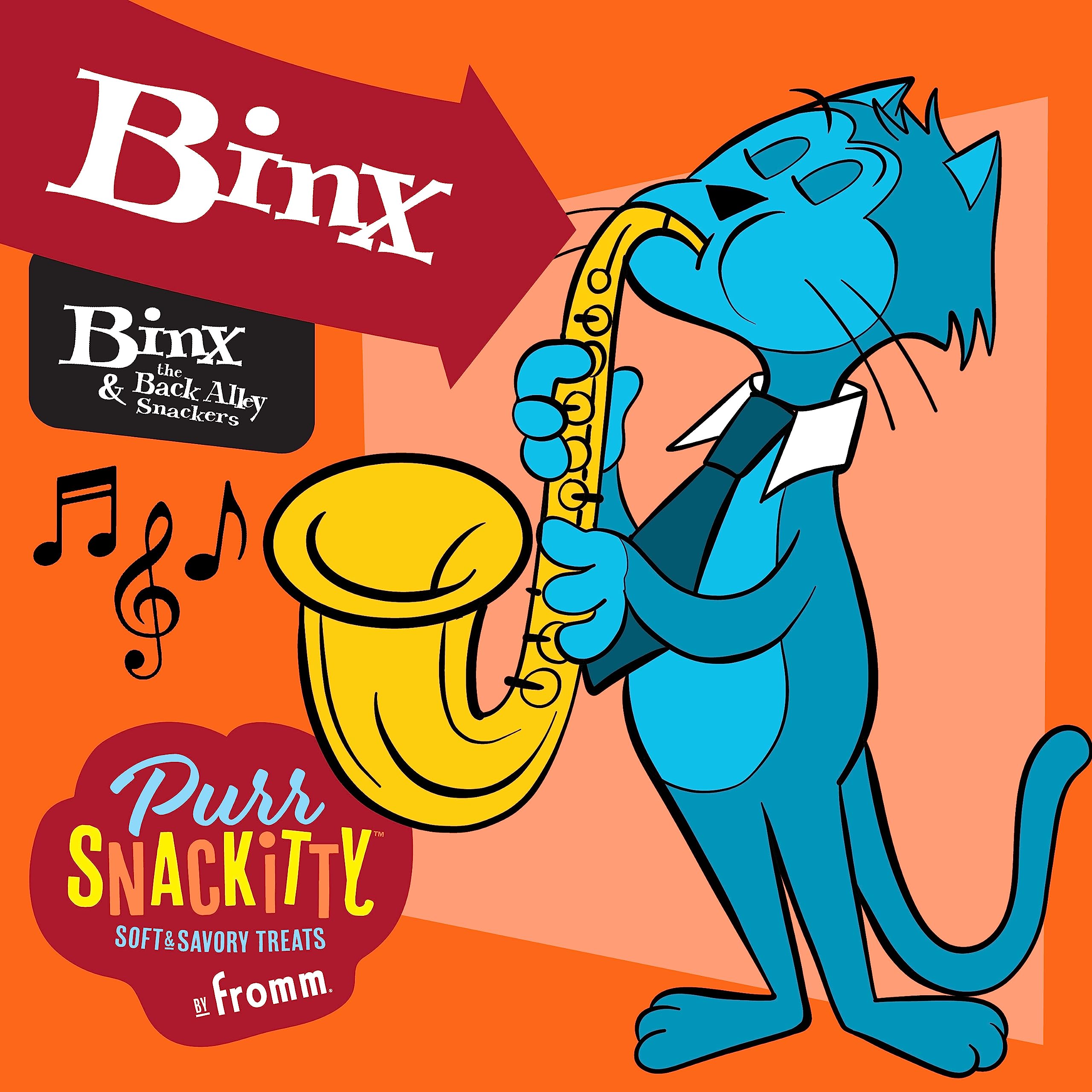 Fromm PurrSnackitty, delicioso y sabroso, perfecto para juego y descanso