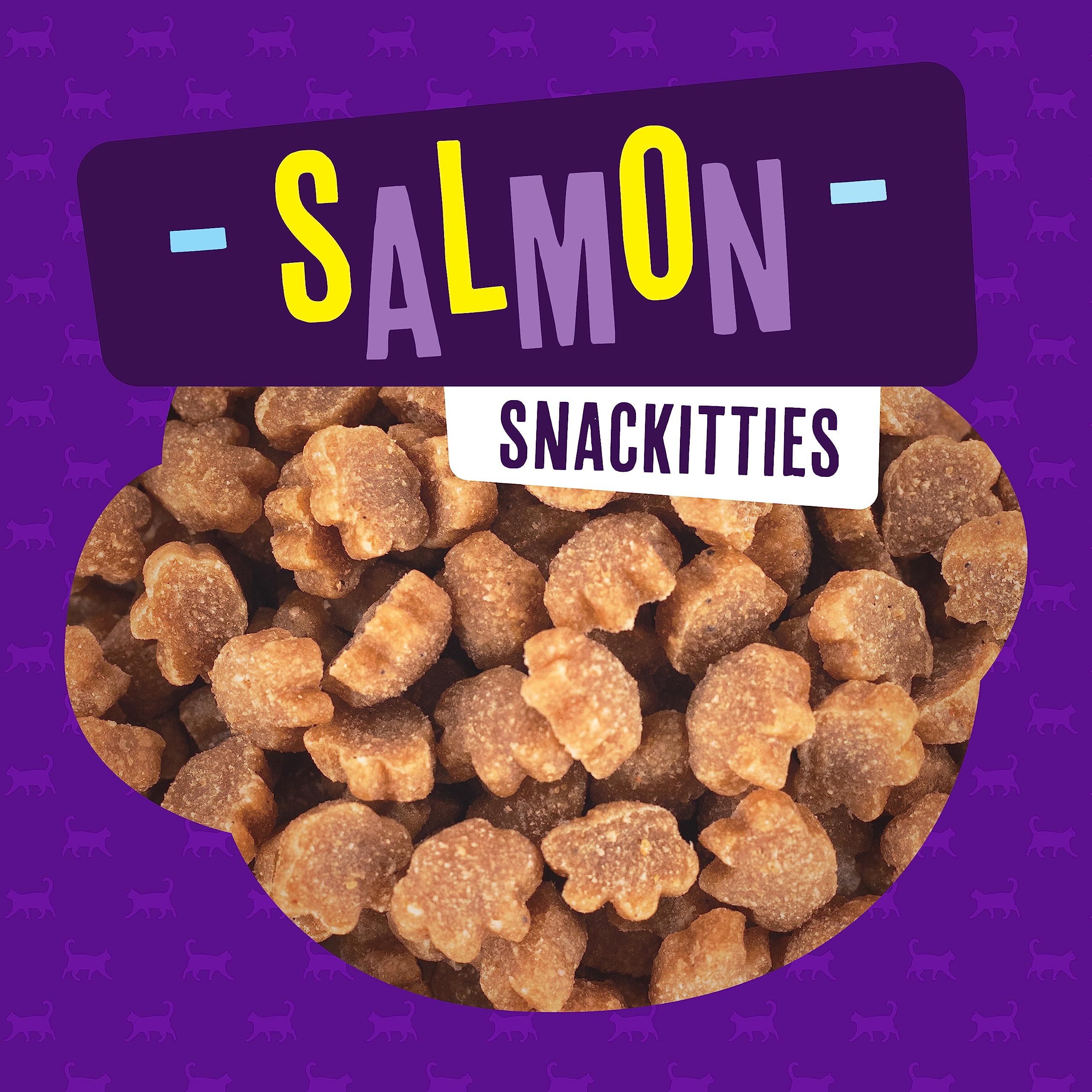Fromm PurrSnackitty trocitos suaves de salmón, textura tierna para masticar.