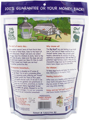 Sams Yams Big Boyz, tiras de camote crujientes para perros grandes, sabor sabroso.