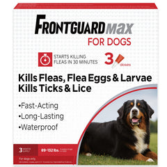 FrontGuard envase del suplemento para pulgas y garrapatas en perros