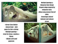FROSTO detalle textura raíz muestra acabado inspirado en manglar real