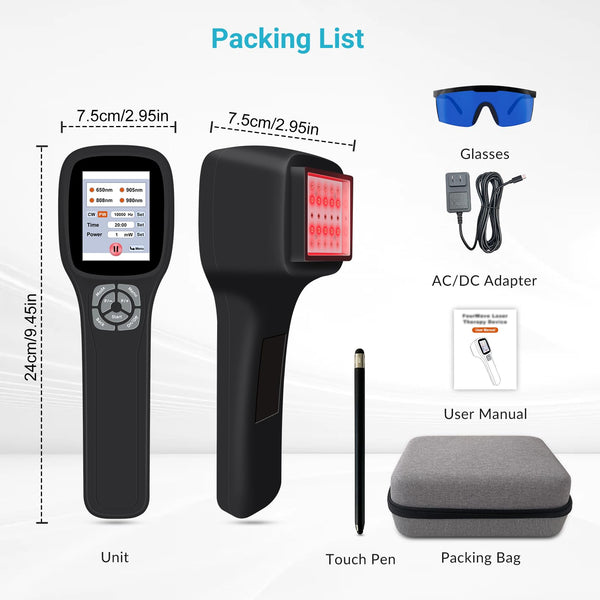 Frovab Cold Laser paquete completo con adaptador y manual