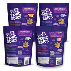 Galletas Fruitables calabaza y arándano, sabor natural para perros.