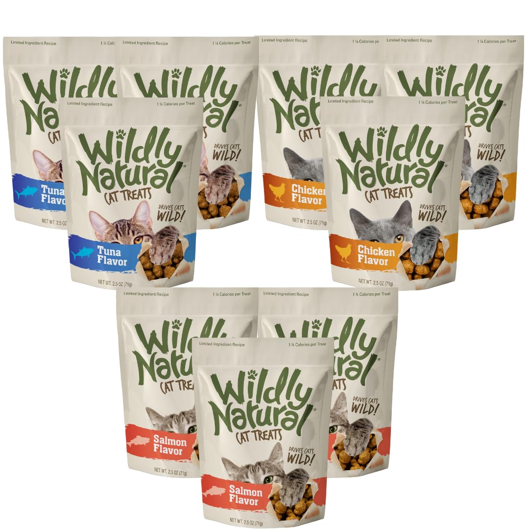Fruitables tratos para gatos pollo con exterior crujiente para premiar