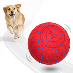 Fsitego Pelota rodante para perros, rebote alto para juego activo
