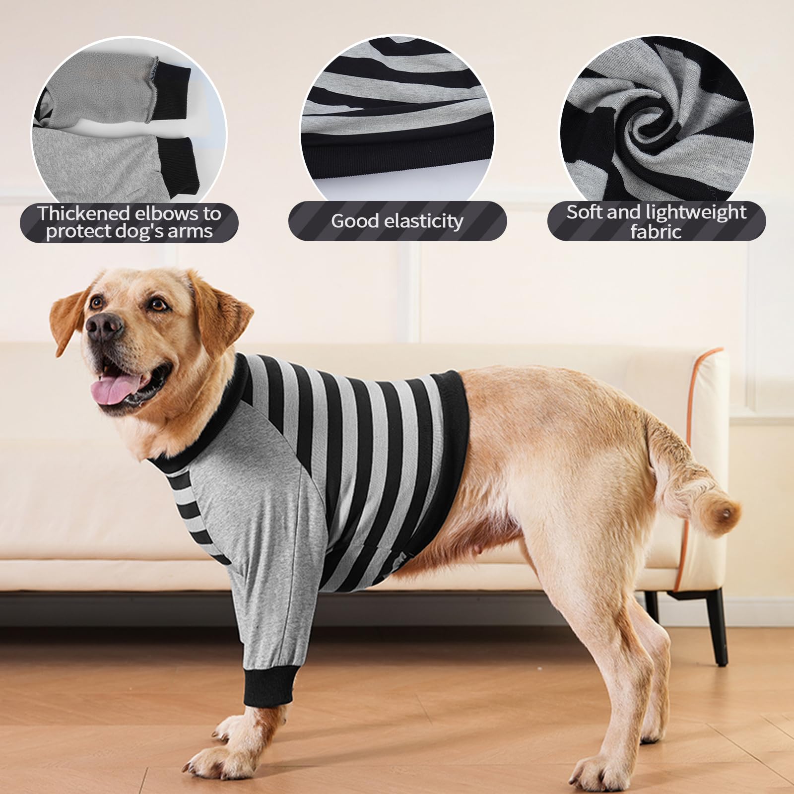 FUAMEY camisa-recuperacion-perro uso diario cómodo y práctico.
